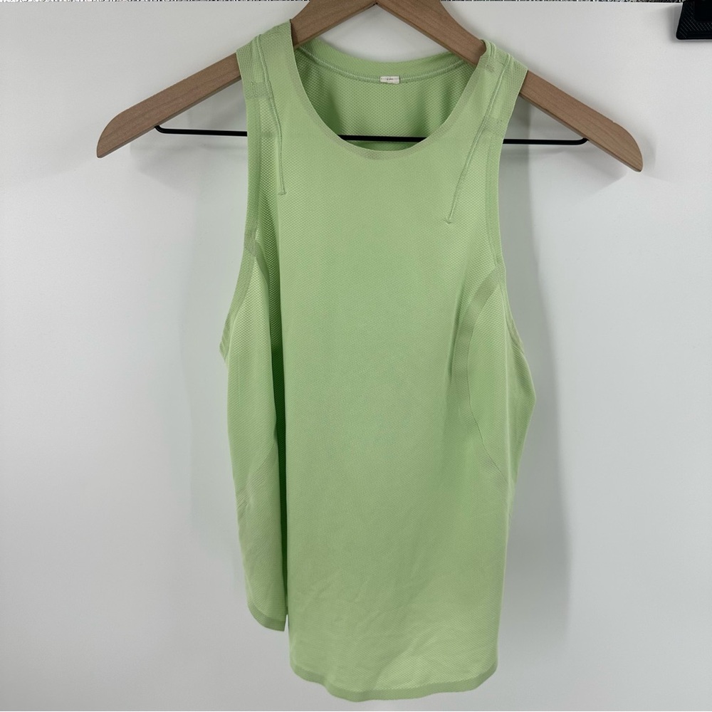 lululemon athletica Light Green Racerback Tank